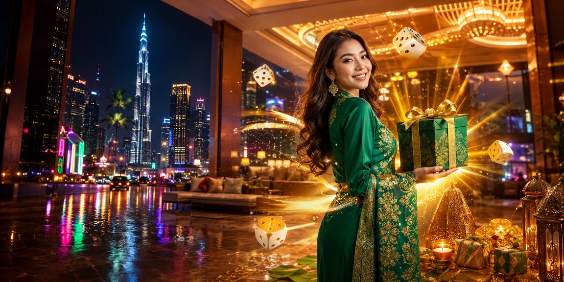 Permainan dadu bernuansa Hari Raya di Kuala Lumpur dengan promosi bonus khas